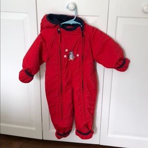 Baby snowsuit